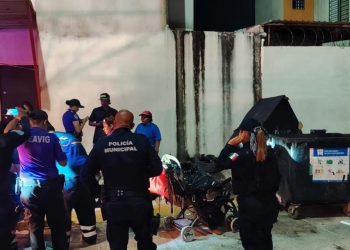 Hallan a bebé recién nacido abandonado en la Smza. 107 de Cancún