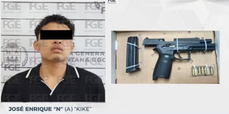 Detienen a presunto sicario ligado a múltiples homicidios en Cancún