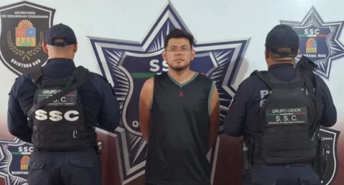 Cae presunto implicado en robo de motos en Cancún