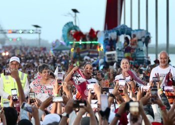 Inaugura Gobierno de México el puente Nichupté en Cancún, Quintana Roo