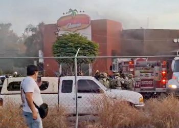Culiacán: Incendian casino; reportan un muerto y dos heridos