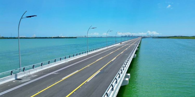 Puente Nichupté en Cancún avanza a etapa final antes de abrir