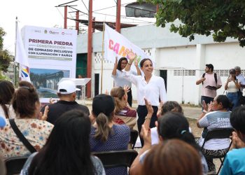 Ana Paty Peralta impulsa la construcción de un gimnasio inclusivo en Cancún