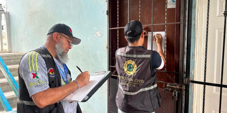 Protección Civil realiza operativo preventivo en 68 edificios de la Supermanzana 77