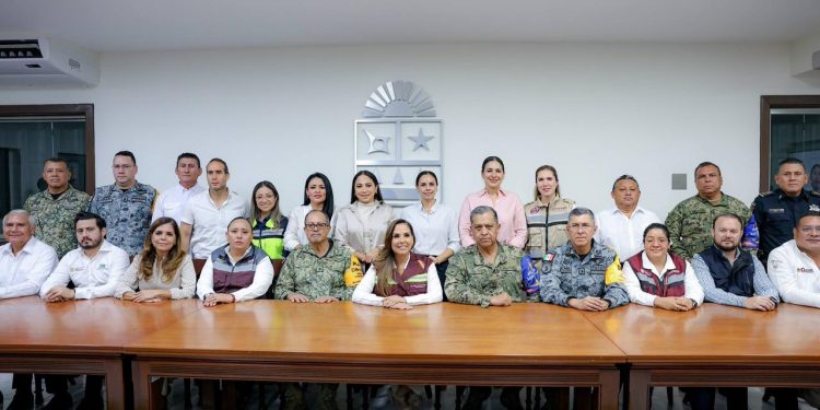 Ana Paty Peralta participa en instalación del Comité Operativo para temporada de lluvias y huracanes 2026
