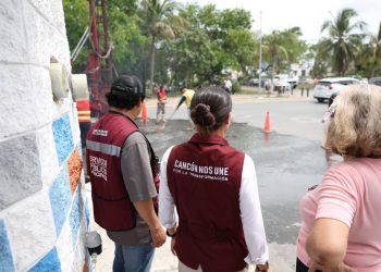 Ana Paty Peralta anticipa desazolve en la SM 505 ante temporada de lluvias