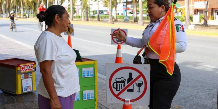 Paseo Cancunense reúne a familias en una jornada de deporte y convivencia