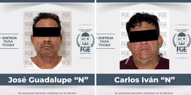 Envían a prisión a dos presuntos extorsionadores en Cancún