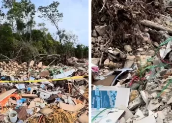 Detectan enorme tiradero clandestino en Playa del Carmen