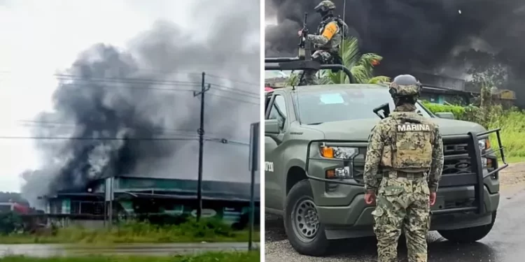Chetumal: fuerte incendio moviliza a cuerpos de emergencia en Huay Pix