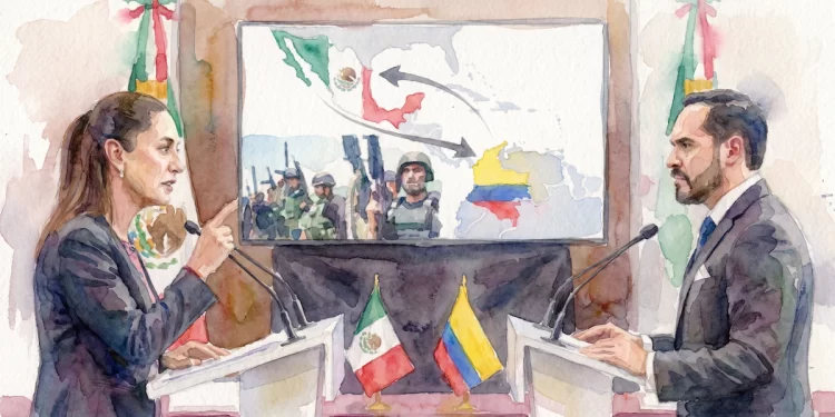 México responde a presidente electo de Colombia sobre cárteles