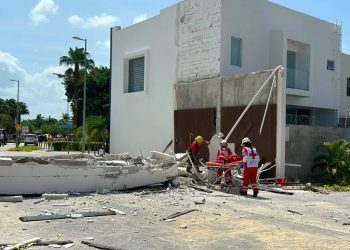 Derrumbe de estructura en Residencial Aqua deja una víctima fatal