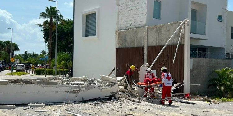 Derrumbe de estructura en Residencial Aqua deja una víctima fatal