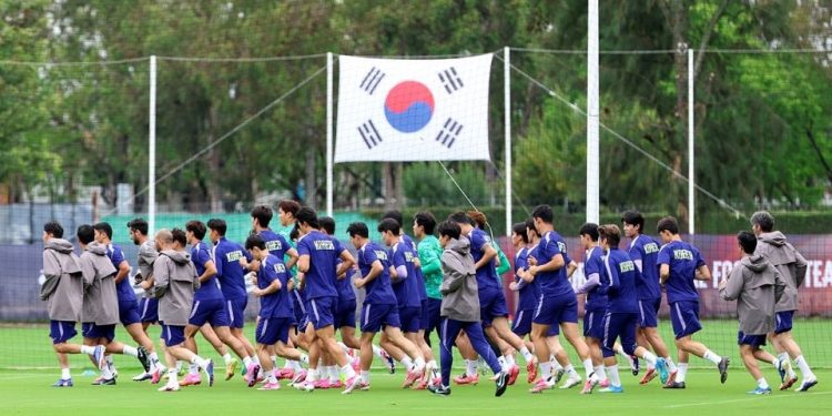 Derriban dron que sobrevolaba entrenamiento de Corea del Sur rumbo al Mundial 2026