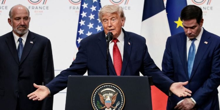 Trump asegura que Sheinbaum está “muy asustada” y que México perdió el control del país
