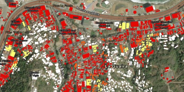 La NASA estima casi 59 mil edificios dañados tras los terremotos en Venezuela