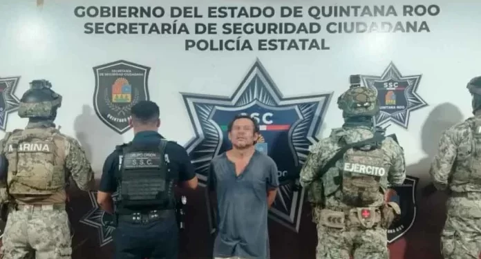 Detienen en Cancún a hombre con orden por homicidio en Edomex