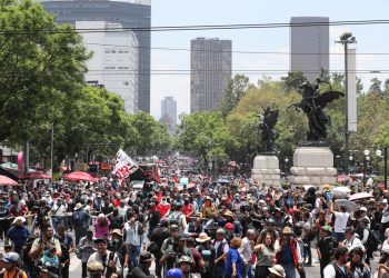 CNTE vuelve a las calles; anuncian protestas en Reforma y Circuito Interior