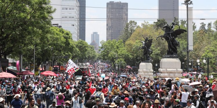 CNTE vuelve a las calles; anuncian protestas en Reforma y Circuito Interior