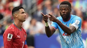 Cristiano Ronaldo durante el empate de Portugal ante RD Congo en el Mundial 2026.