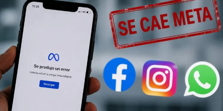 WhatsApp, Instagram y Facebook presentan fallas este 12 de junio; usuarios reportan caída de Meta