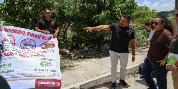 Ayuntamiento de BJ mantiene clausura permanente de basureros clandestinos