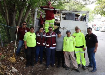 Firme labor contra basureros clandestinos fortalece la limpieza urbana en Cancún