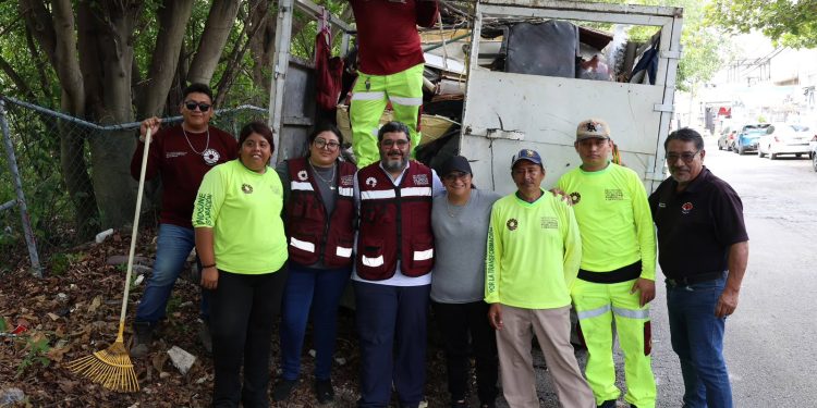 Firme labor contra basureros clandestinos fortalece la limpieza urbana en Cancún