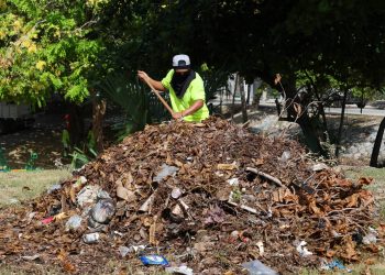 Autoridades de BJ mejoran espacios públicos para familias cancunenses