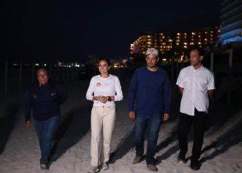 Ana Paty Peralta impulsa la protección de tortugas marinas en Cancún con miles de huevos resguardados