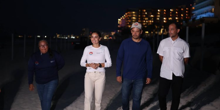 Ana Paty Peralta impulsa la protección de tortugas marinas en Cancún con miles de huevos resguardados