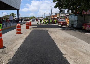 Ayuntamiento de BJ mantiene bacheo permanente en Cancún