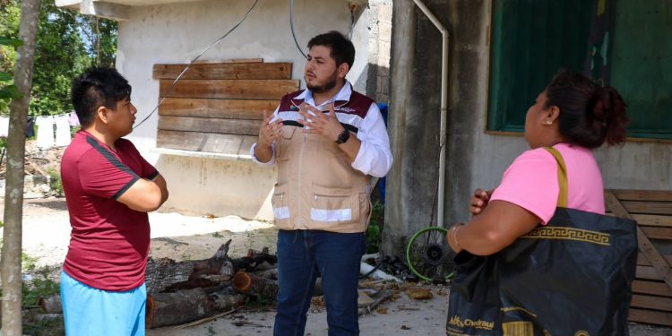 Avanza electrificación en colonia México para beneficio de 204 habitantes