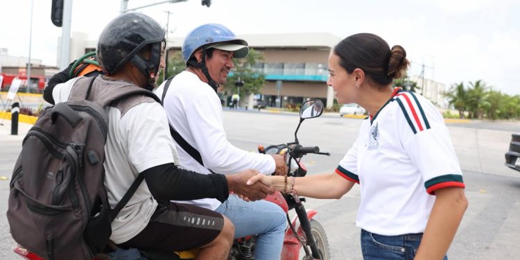 Fortalece Ana Paty Peralta la movilidad urbana con nueva red de semáforos en Cancún