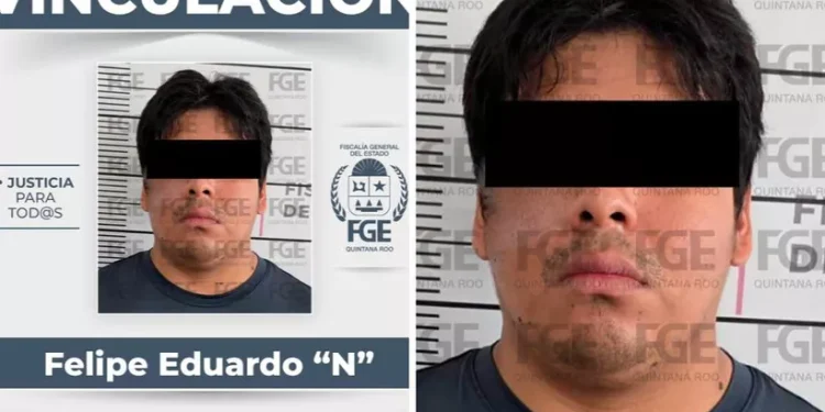 Detienen y vinculan a hombre por robo con violencia de motocicleta en Cancún