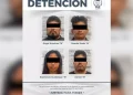 Detienen a cuatro presuntos extorsionadores por amenazas a bar en Playa del Carmen