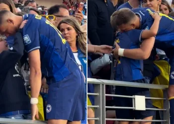 El emotivo gesto de Dzeko tras la eliminación de Bosnia en el Mundial