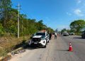 Localizan a dos ejecutados a un lado de la carretera Playa del Carmen-Cancún