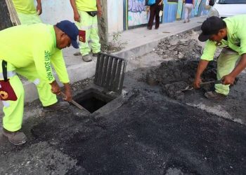 Ayuntamiento de BJ mejora imagen urbana en SM 247