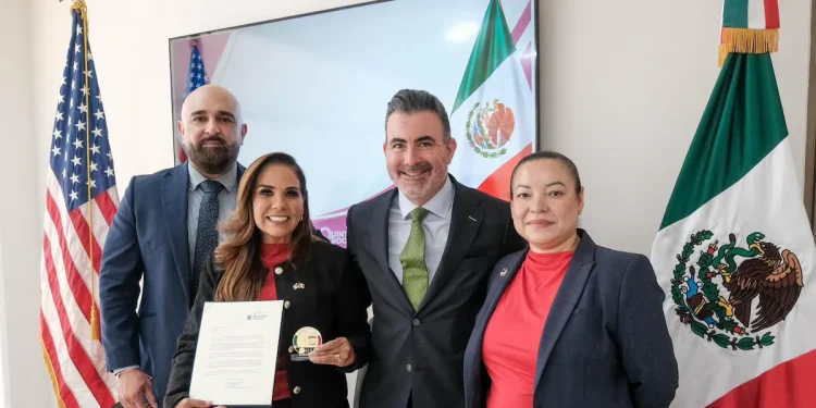 Reconocimiento a Quintana Roo por cooperación en seguridad con EE.UU.