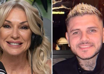 Mauro Icardi y Yanina Latorre en un cruce en redes sociales