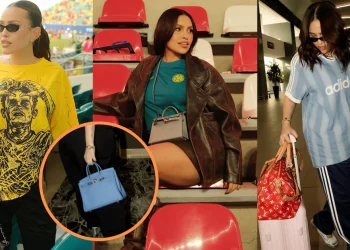 Gera Ponce y sus bolsos de lujo en el Mundial 2026