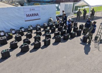 Incautan 1.5 toneladas de cocaína en costas de Chiapas; detienen a cinco personas