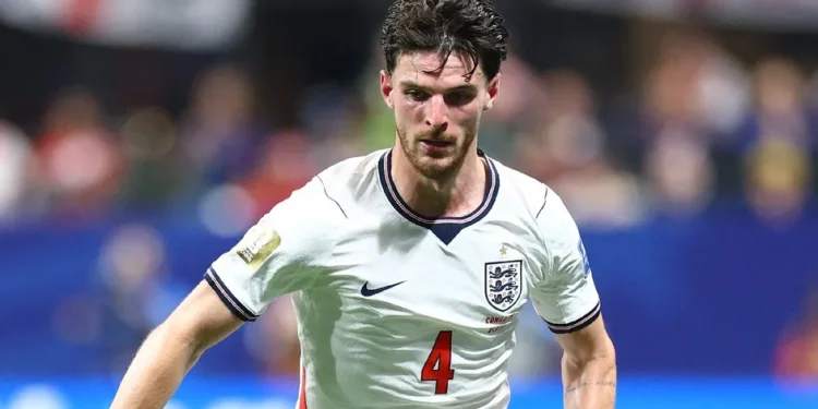 Declan Rice en duda para enfrentar a Noruega tras ser aislado por un virus en el Mundial 2026