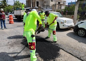 Ayuntamiento de BJ fortalece la seguridad vial con mantenimiento en diversos puntos de la ciudad
