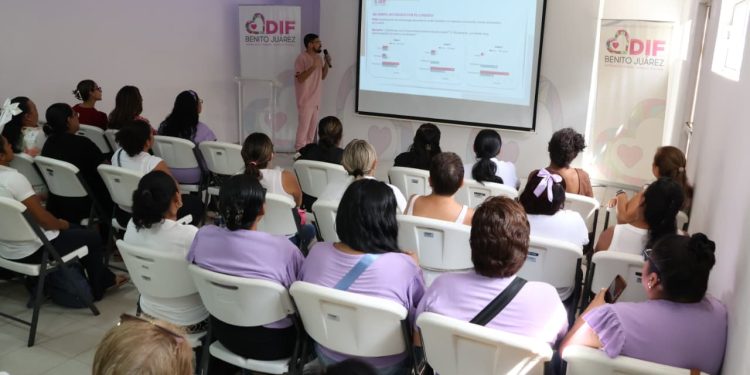 Prioriza DIF Benito Juárez salud mental de personas cuidadoras