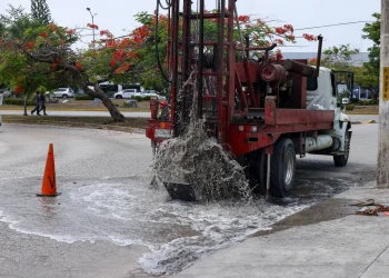 Realiza Gobierno de BJ mantenimiento pluvial ante temporada de lluvias