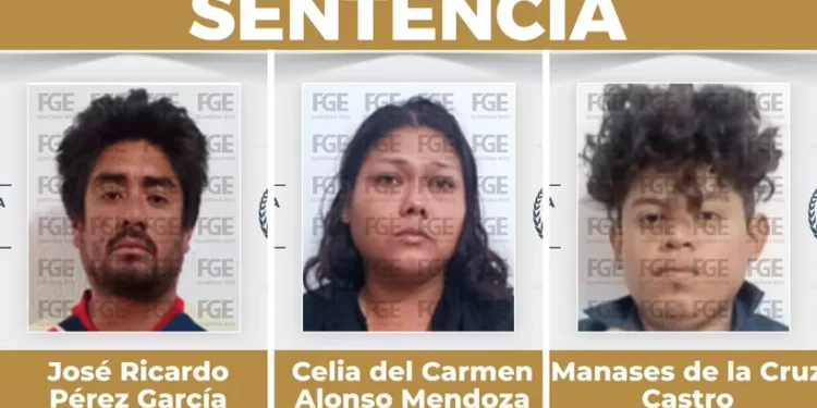 Sentencian a 25 años a tres por homicidio calificado en Benito Juárez