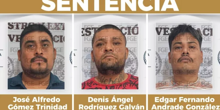 Condenan a 70 años de prisión a tres hombres por secuestro en Benito Juárez