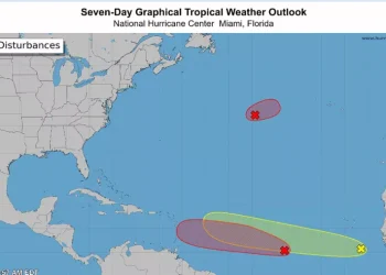 Autoridades de Quintana Roo vigilan tres zonas de baja presión en el Atlántico